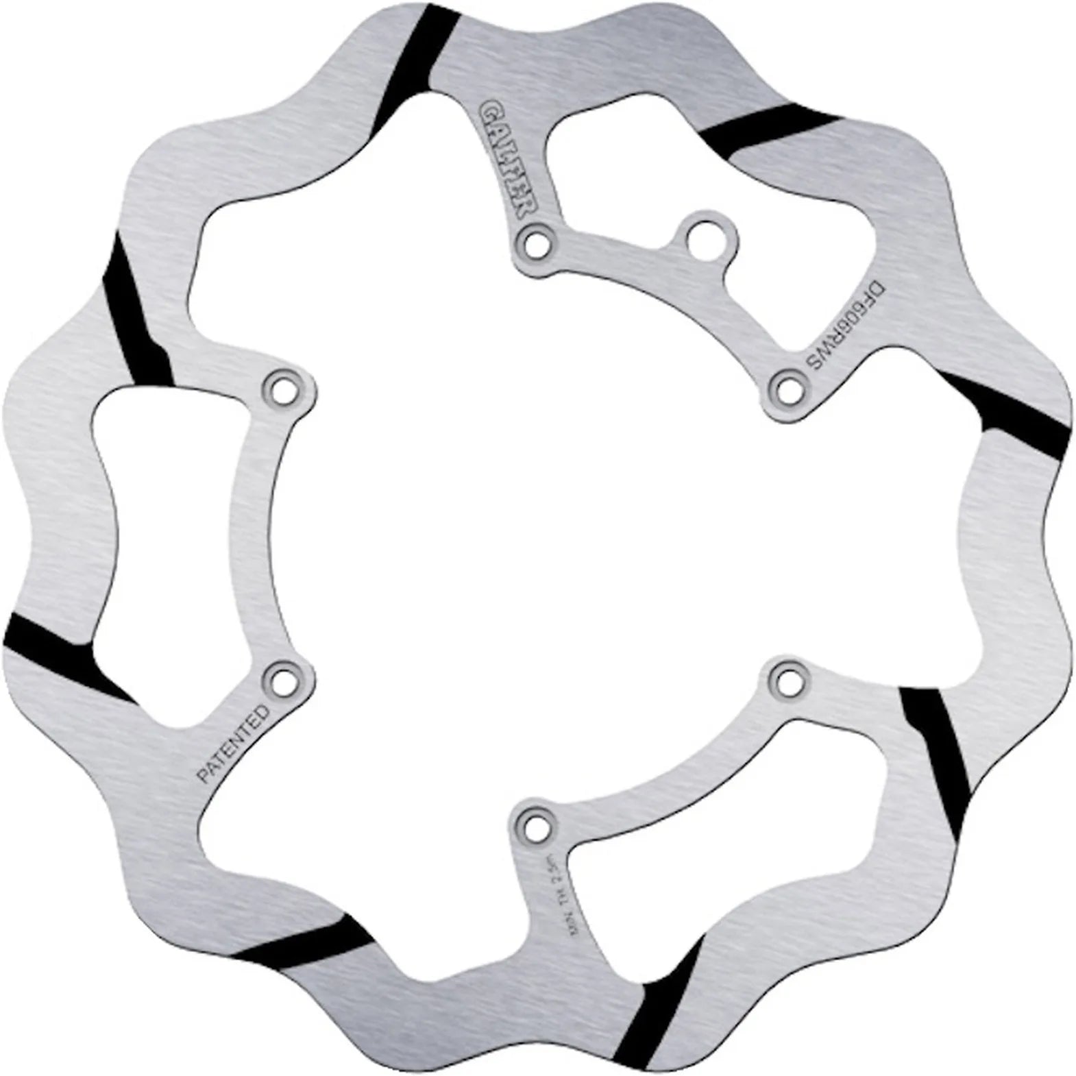 Disco De Freno Delantero Fijo Sobredimensionado Grooved Onda - Galfer Compatible Con Husaberg 390 Fe (2010)