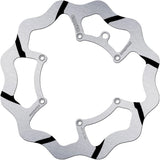 Front Fixed Oversized Grooved Wave Brake Disc - Galfer Compatible With Husaberg 650 Fc - Fe (2004)