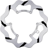Front Fixed Grooved Wave Brake Disc - Galfer Compatible With Alfer 250 Vr Motocross (1995)