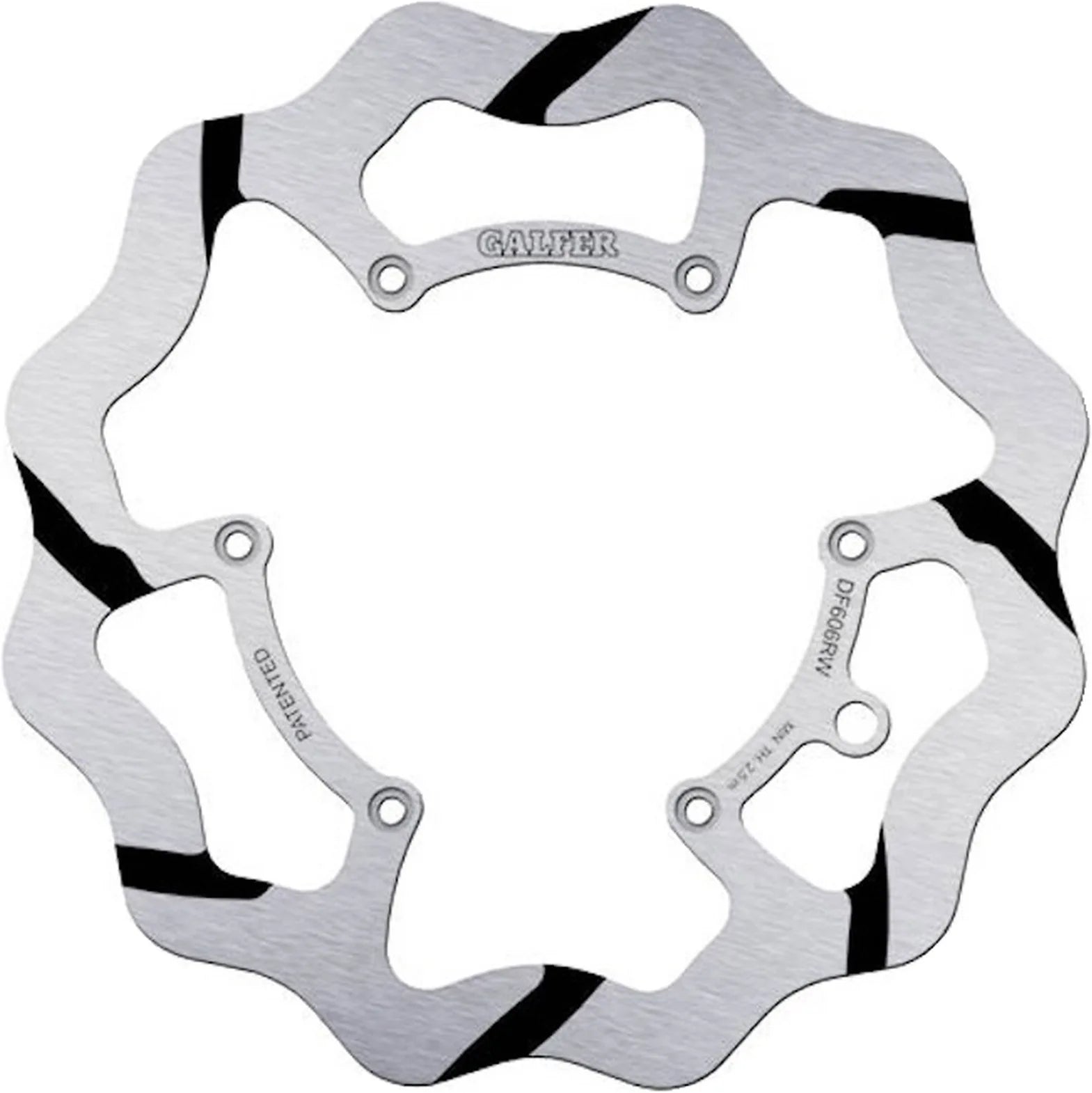 Front Fixed Grooved Wave Brake Disc - Galfer Compatible With Stark Varg Mx (2022)