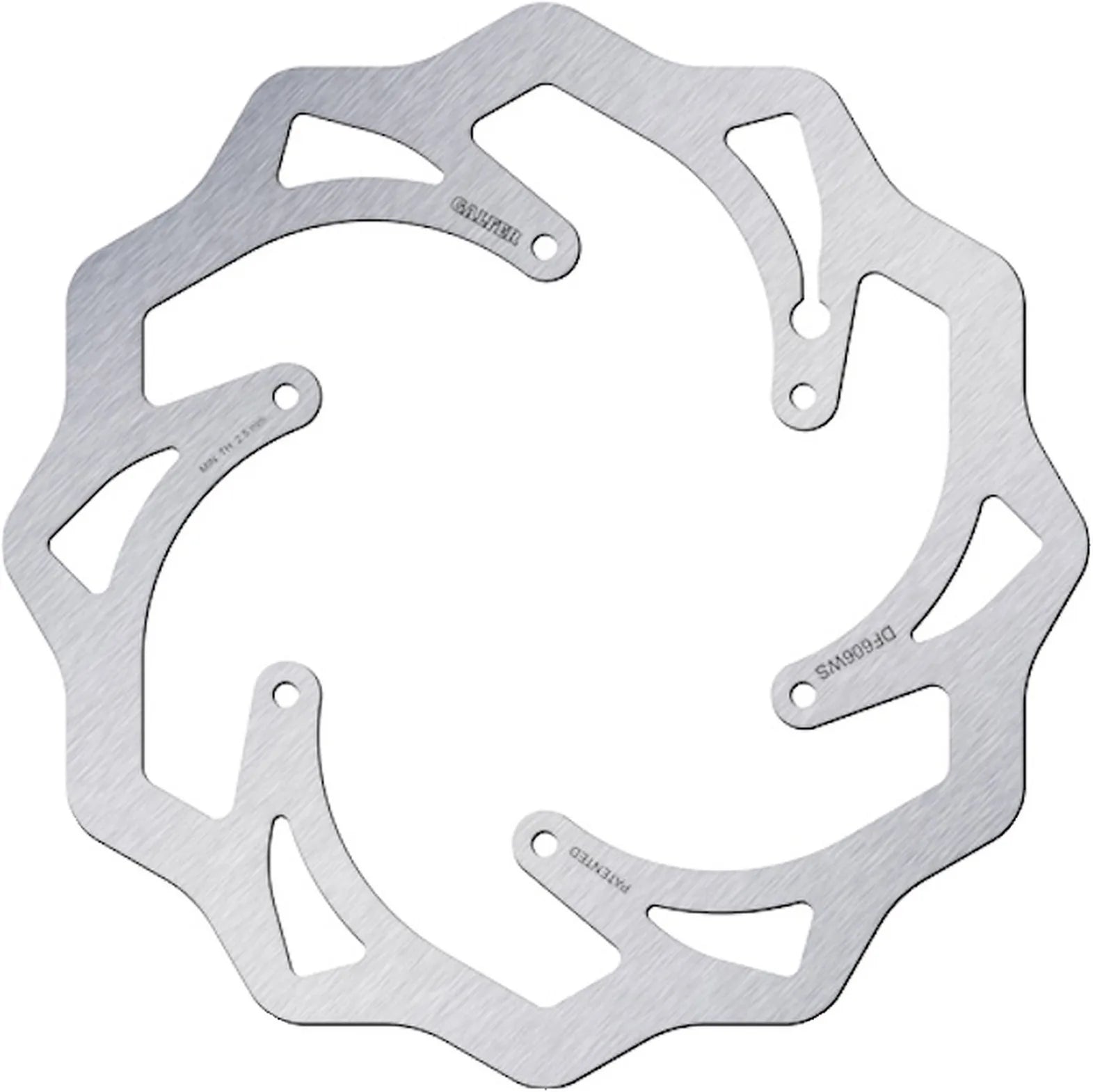 Disco De Freno Delantero Fijo Sobredimensionado Onda - Galfer Compatible Con Husaberg 250 Fe (2013)