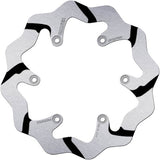 Rear Fixed Grooved Wave Brake Disc - Galfer Compatible With Husaberg 450 Fx (2010)