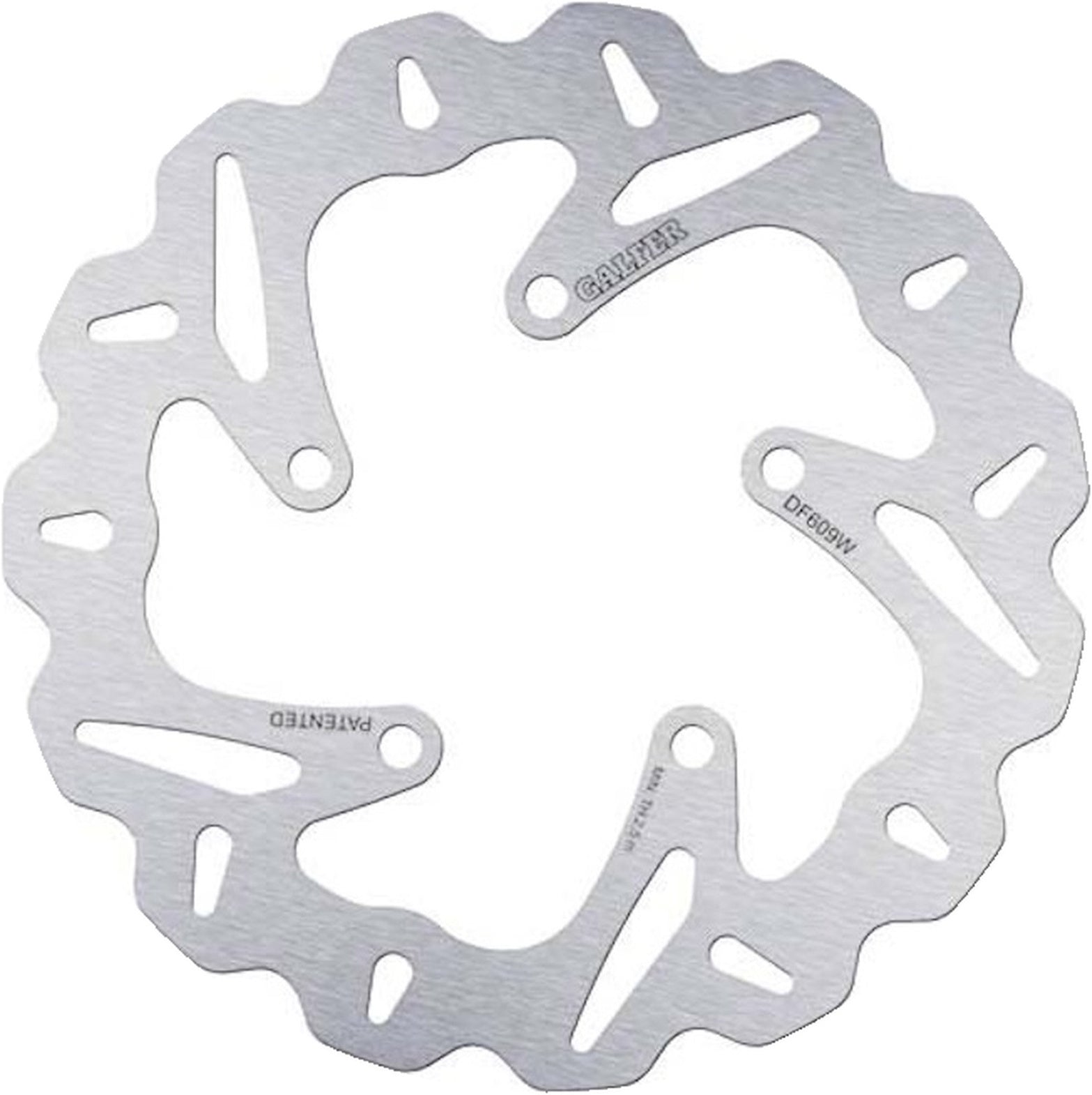 Front Fixed Wave Brake Disc - Galfer Compatible With Atala Carosello 50 (1999)