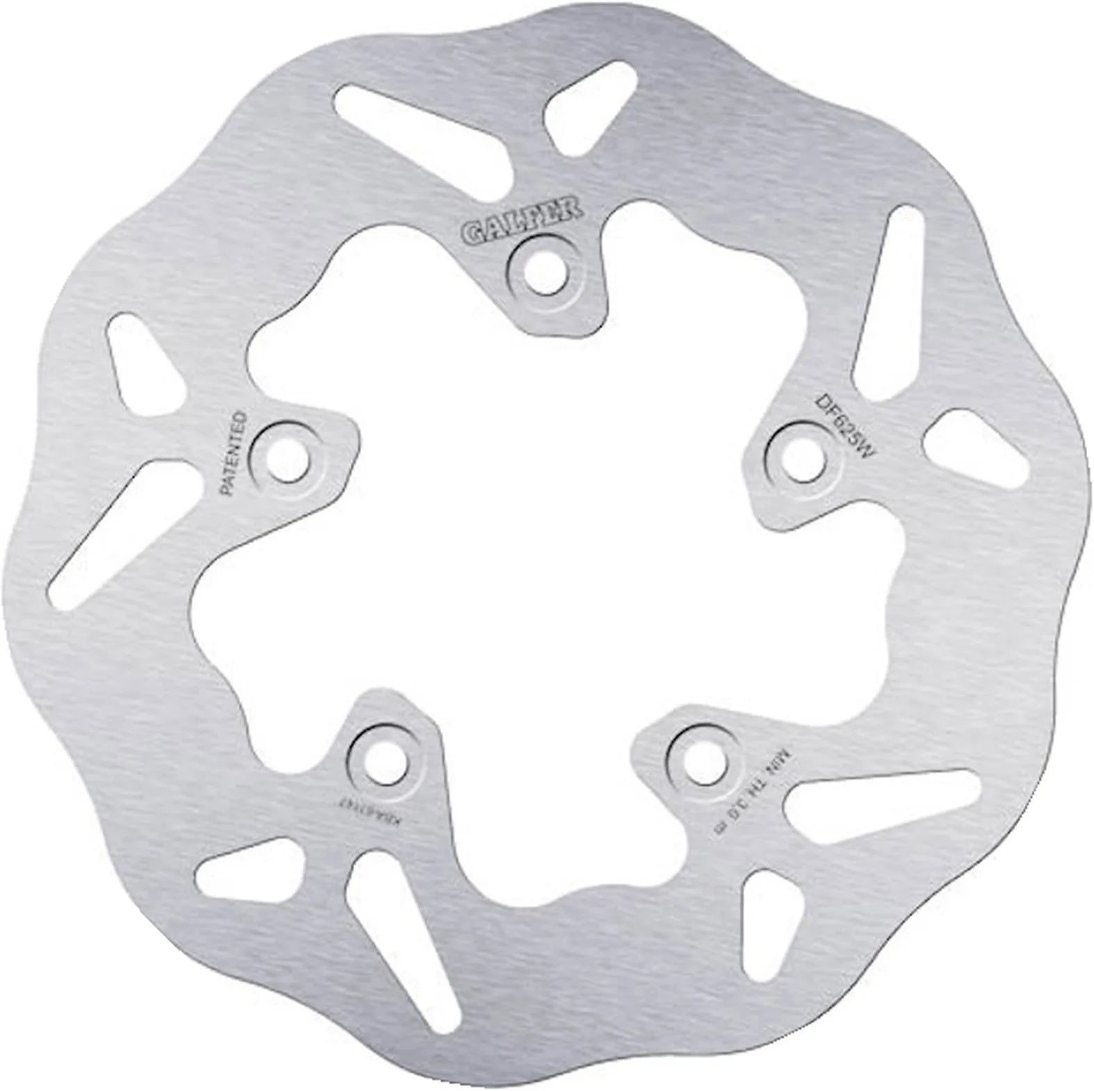 Rear Fixed Wave Brake Disc - Galfer Compatible With Italjet Formula 50 (1994-1999)