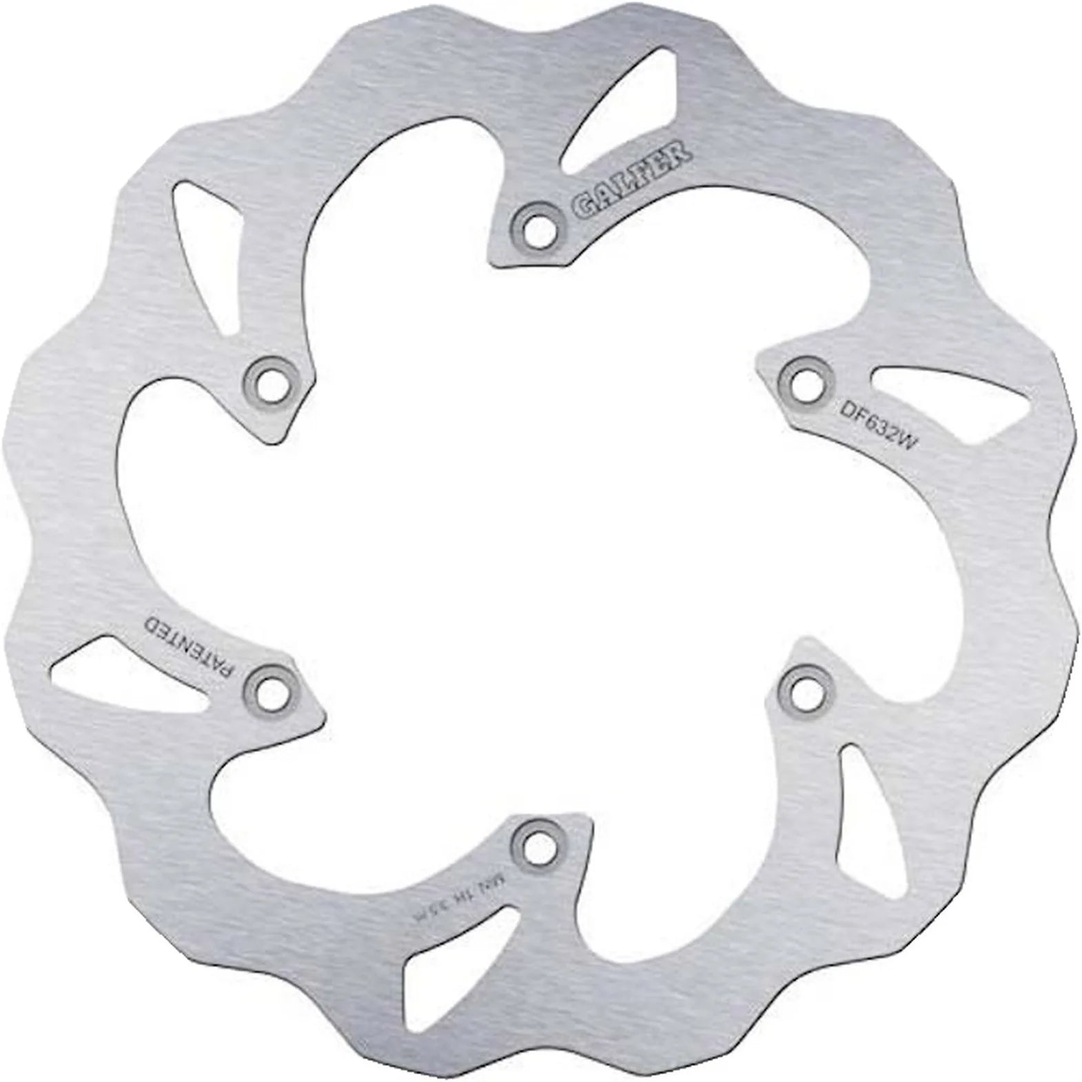 Disco De Freno Trasero Fijo Onda - Galfer Compatible Con Benelli 510 Enduro (2008)