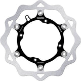 Front Floating Oversized Wave Brake Disc - Galfer Compatible With Husqvarna 300 Wr (2009)