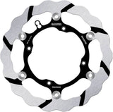 Front Floating Oversized Grooved Wave Brake Disc - Galfer Compatible With Husqvarna 250 Te (2005)