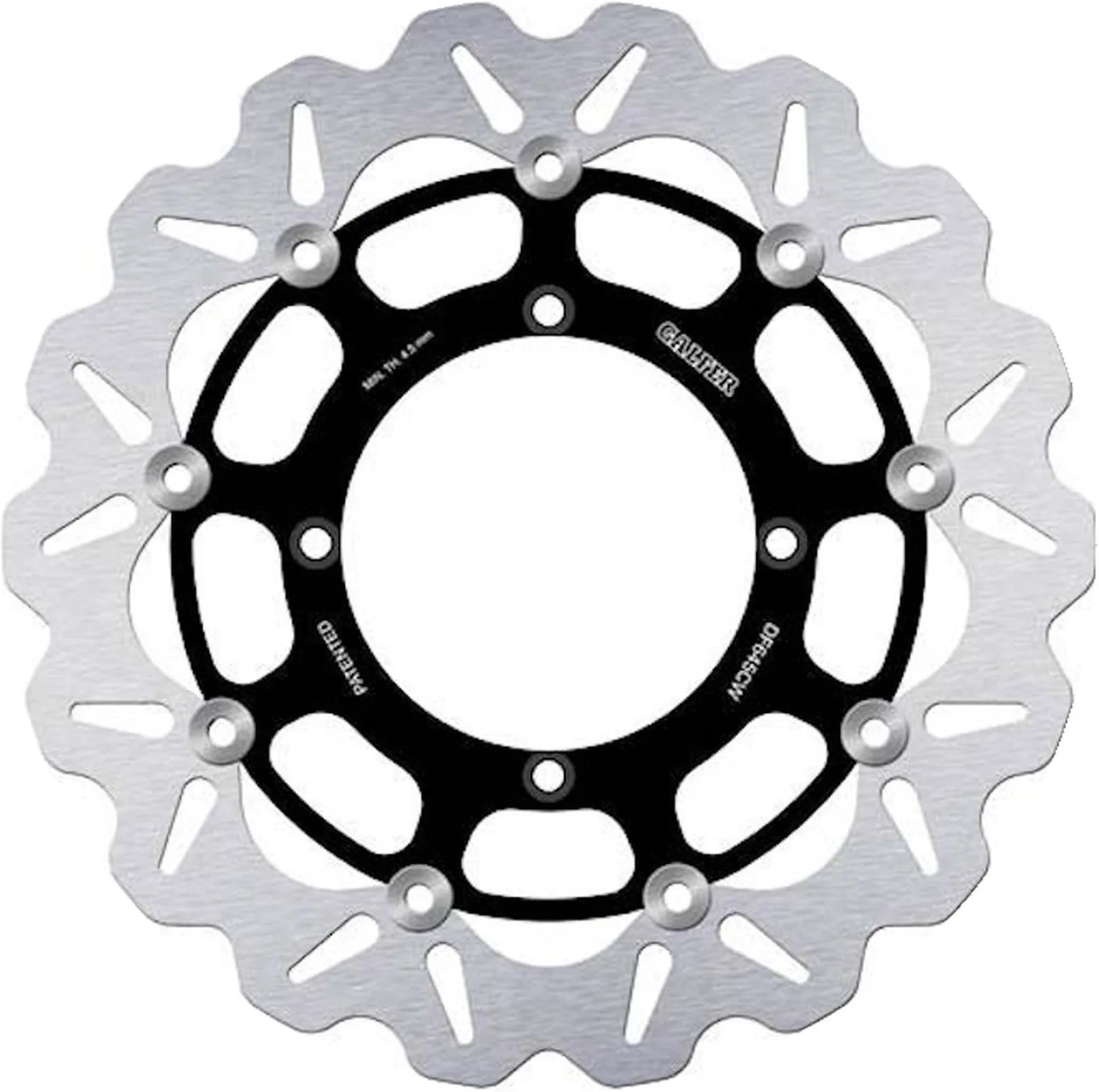 Disco De Freno Delantero Flotante Onda - Galfer Compatible Con Beta Mx 50 Enduro (1992)