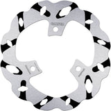 Rear Fixed Grooved Wave Brake Disc - Galfer Compatible With Aprilia Sr 50 Factory (2005)