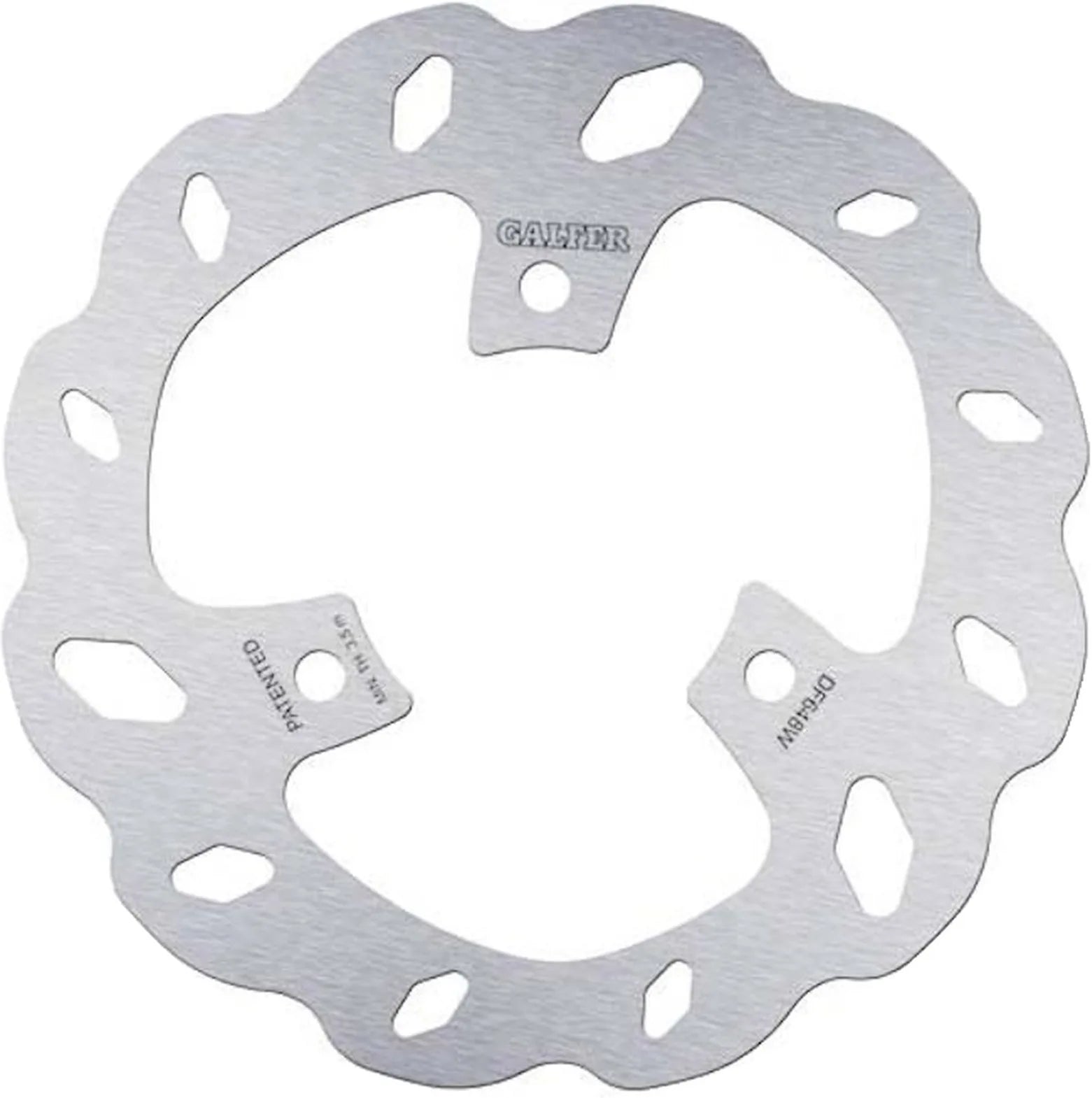 Disco De Freno Trasero Fijo Onda - Galfer Compatible Con Aprilia Atlantic 125 (2003-2005)