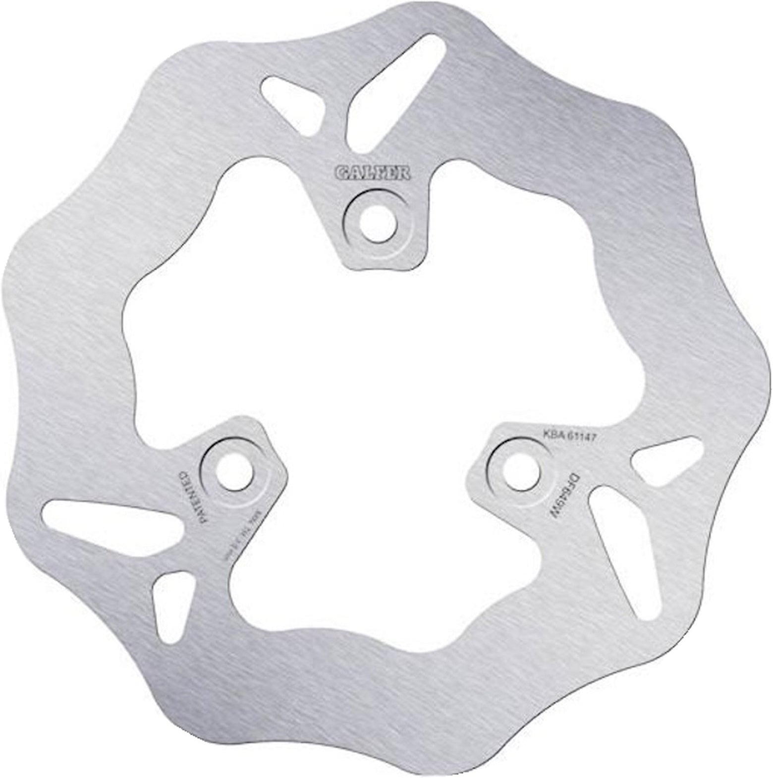 Front Fixed Wave Brake Disc - Galfer Compatible With Generic Roc 50 (2008)
