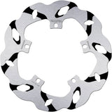 Rear Fixed Grooved Wave Brake Disc - Galfer Compatible With Piaggio Hexagon Gtx 180 H