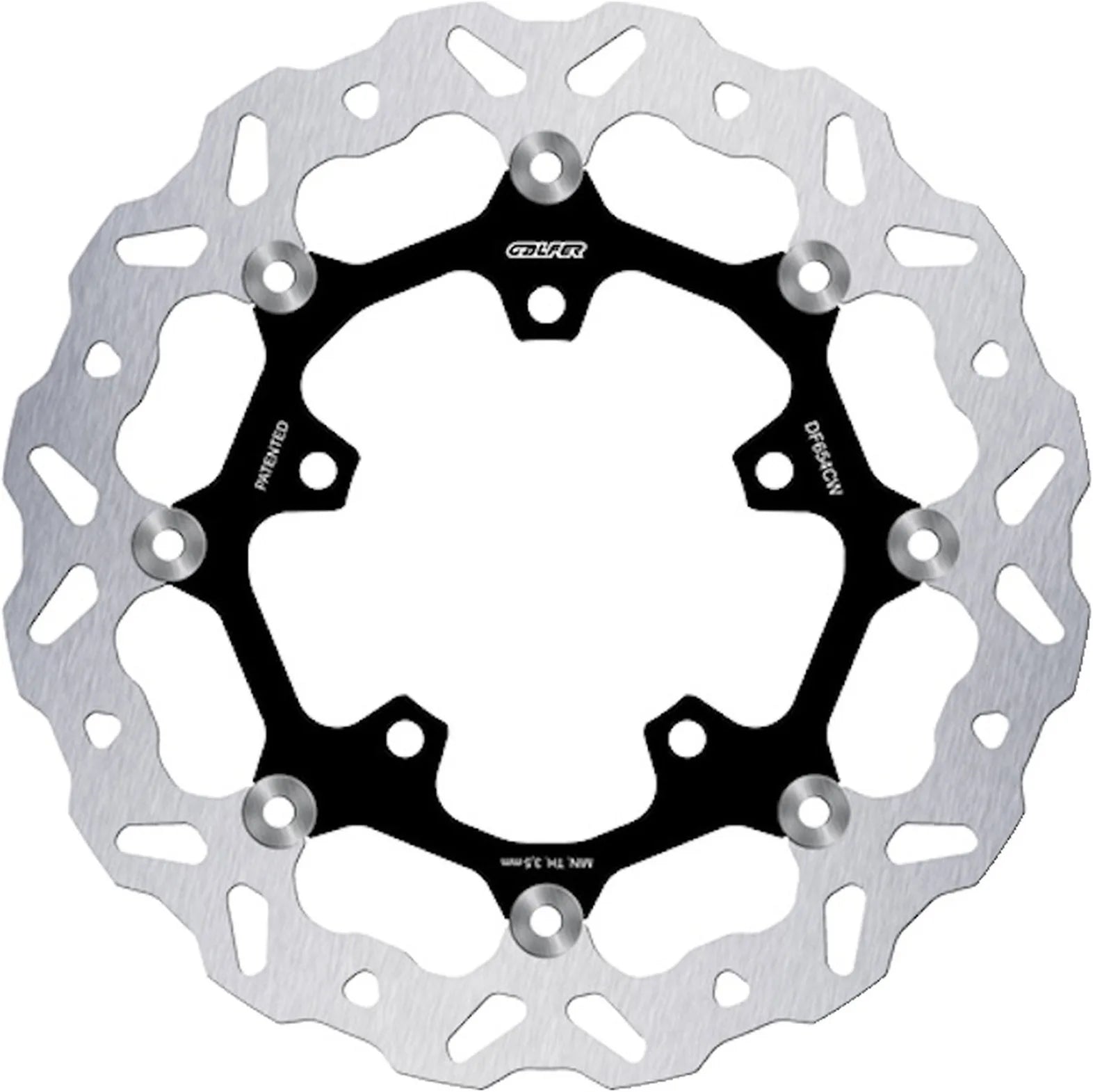 Disco De Freno Delantero Flotante Onda - Galfer Compatible Con Cfmoto Mt 450 (2024)