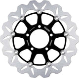 Front Floating Wave Brake Disc - Galfer Compatible With Triumph Rocket Iii Roadster 2300 (2010)