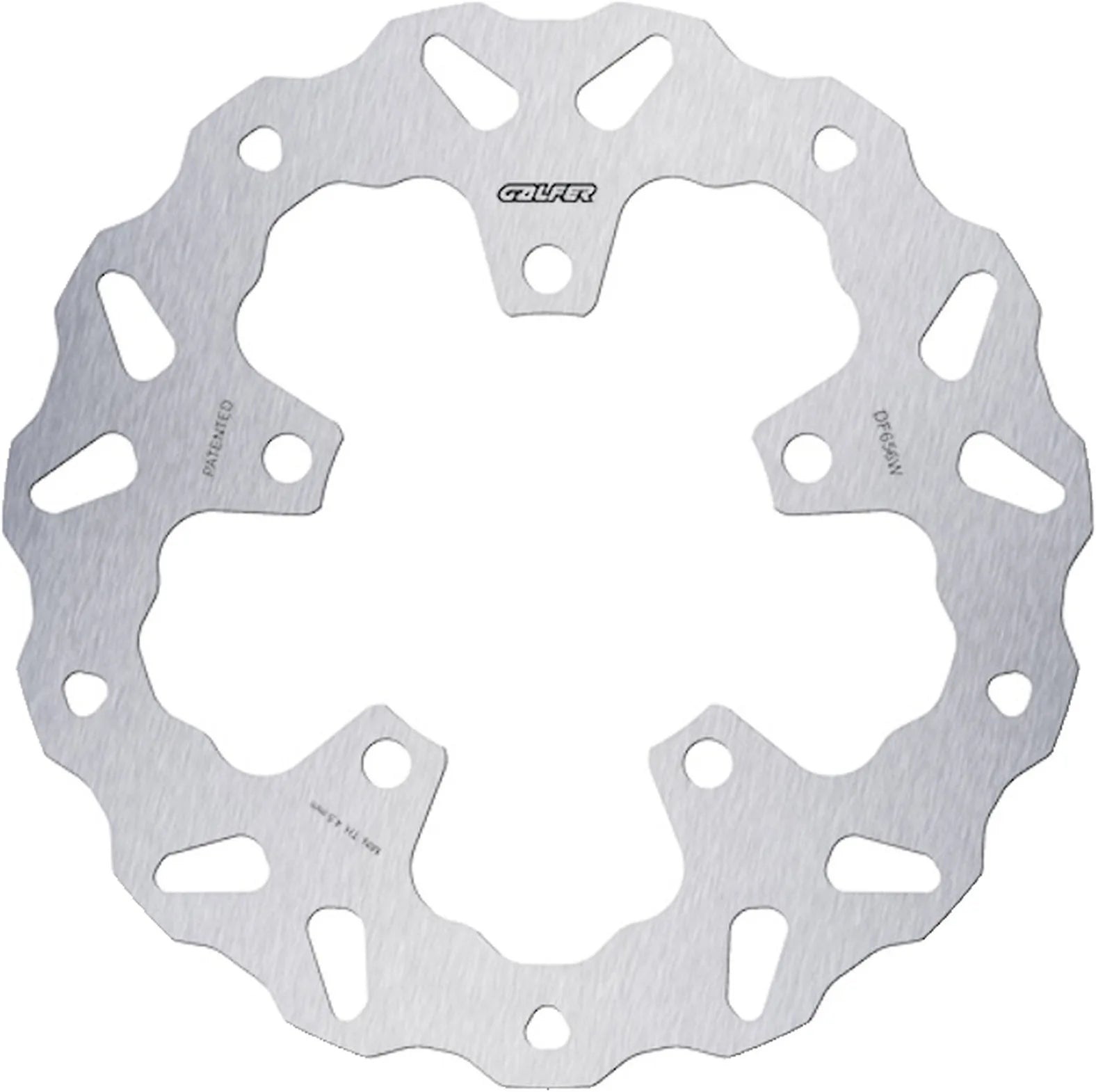 Disco De Freno Trasero Fijo Onda - Galfer Compatible Con Cfmoto Mt 450 (2024)