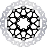 Front Floatech Wave Brake Disc - Galfer Compatible With Laverda 750 Black Strike (1998)