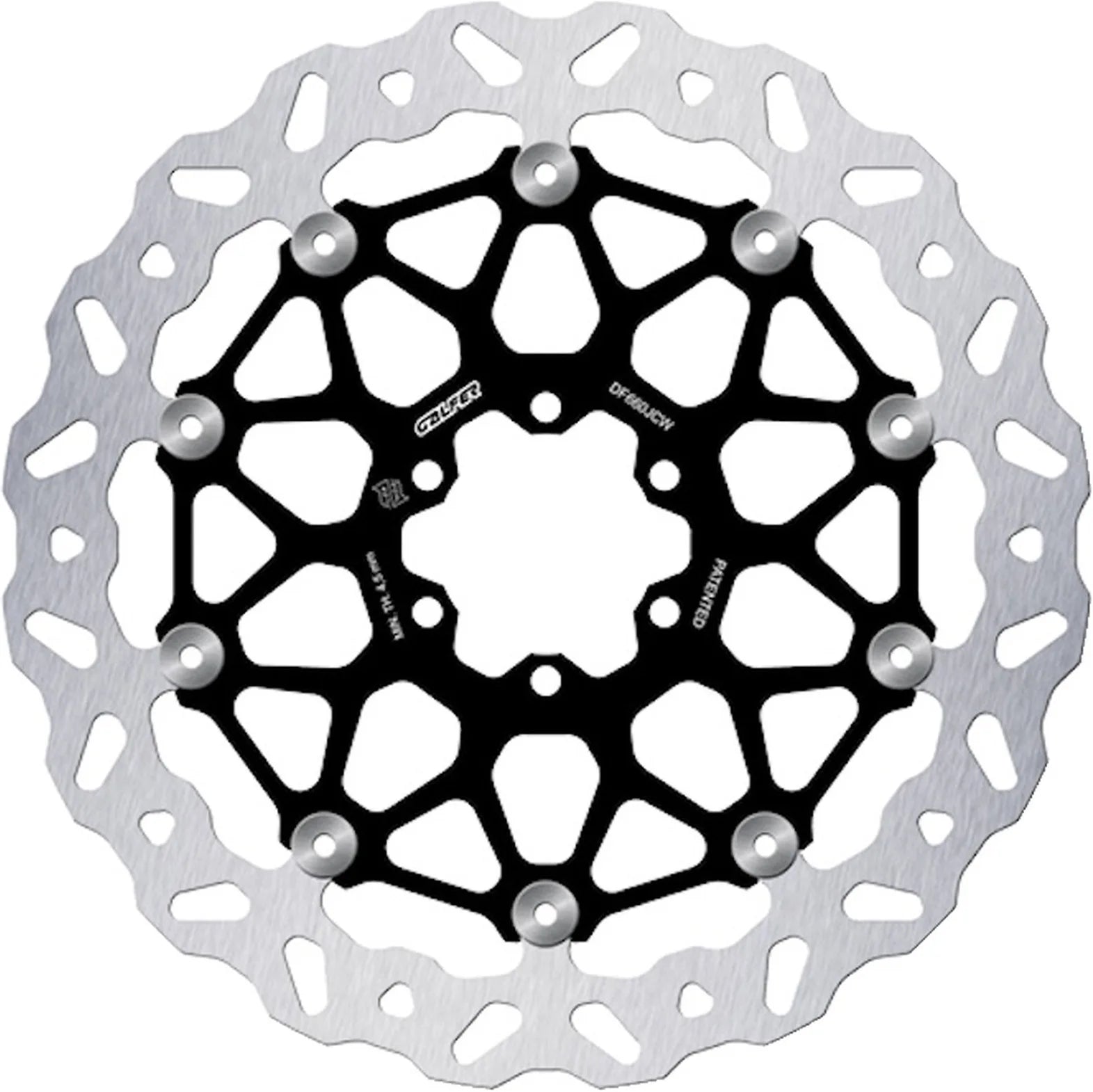 Disco De Freno Delantero Floatech Onda - Galfer Compatible Con Bimota Db 7 1100 (2008)