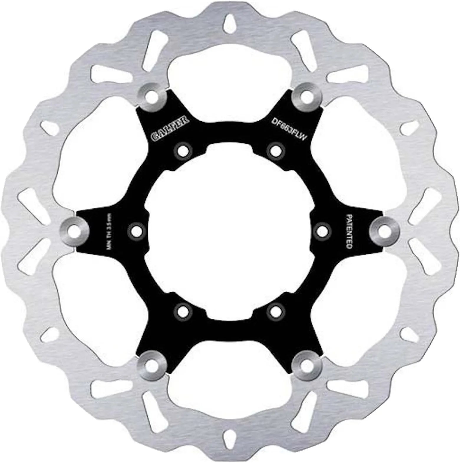 Disco De Freno Delantero Flotante Onda - Galfer Compatible Con Aprilia Pegaso 600 (1991)