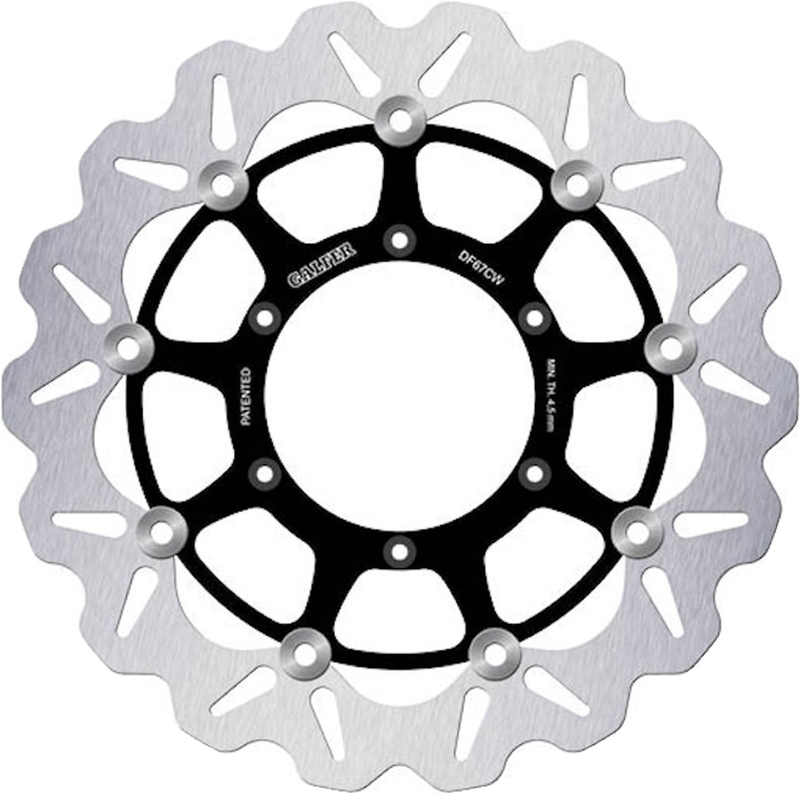Front Floating Wave Brake Disc - Galfer Compatible With Ajp Pr 4 125 Sm (2005-2009)