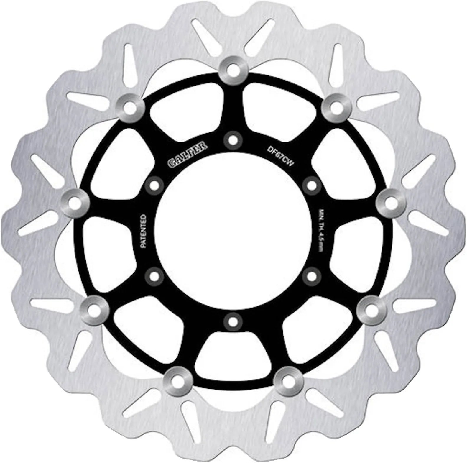 Front Floating Wave Brake Disc - Galfer Compatible With Rieju Tango Off Road 250 (2009-2011)
