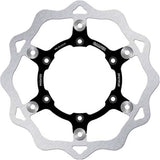 Front Floating Wave Brake Disc - Galfer Compatible With Ajp Pr 4 125 Sm - Pro (2010)