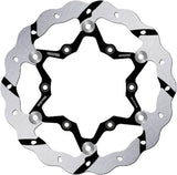 Front Floating Oversized Grooved Wave Brake Disc - Galfer Compatible With Rieju Mr 300 Ranger (2020)