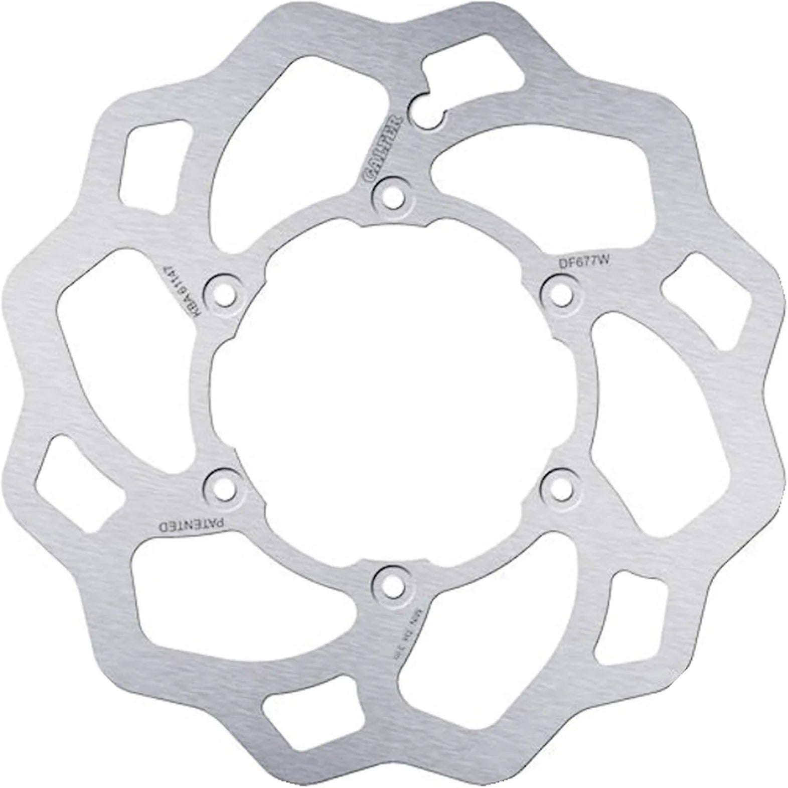 Front Fixed Wave Brake Disc - Galfer Compatible With Rieju Tango Off Road 250 (2009-2011)