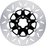 Front Floating Round Brake Disc - Galfer Compatible With Harley-Davidson Xlh 883 Hugger (1987-1988)