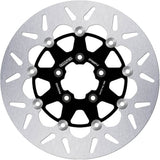 Front Floating Round Brake Disc - Galfer Compatible With Harley-Davidson Flhrsei Screaming Eagle 1450 (2002)