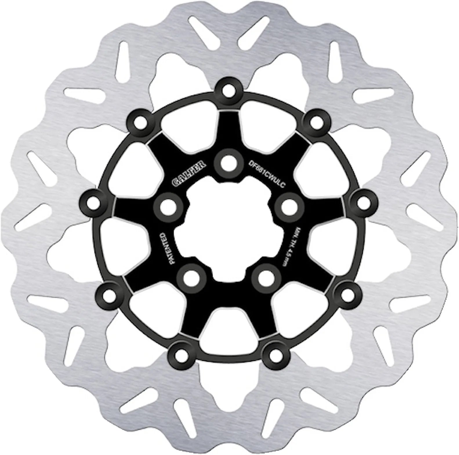 Disco De Freno Trasero Flotante Onda - Galfer Compatible Con Harley-Davidson Vrxse Screamin Eagle V-Rod 1450 (2006)