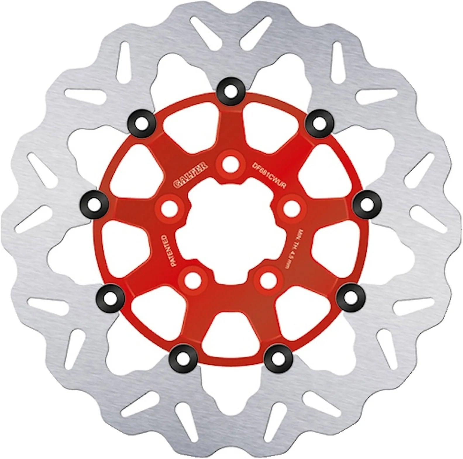 Disco De Freno Trasero Flotante Onda - Galfer Compatible Con Harley-Davidson Vrscx 1450 (2007)