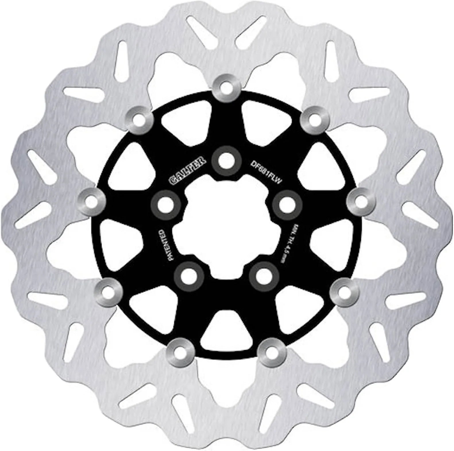 Disco De Freno Trasero Flotante Onda - Galfer Compatible Con Harley-Davidson Vrscx 1450 (2007)