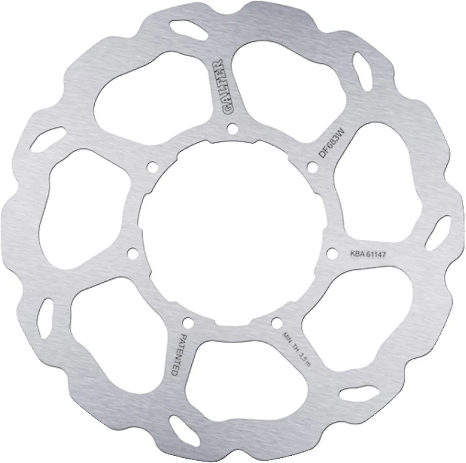 Front Fixed Wave Brake Disc - Galfer Compatible With Rieju Rs-2 50 Matrix (2003-2005)