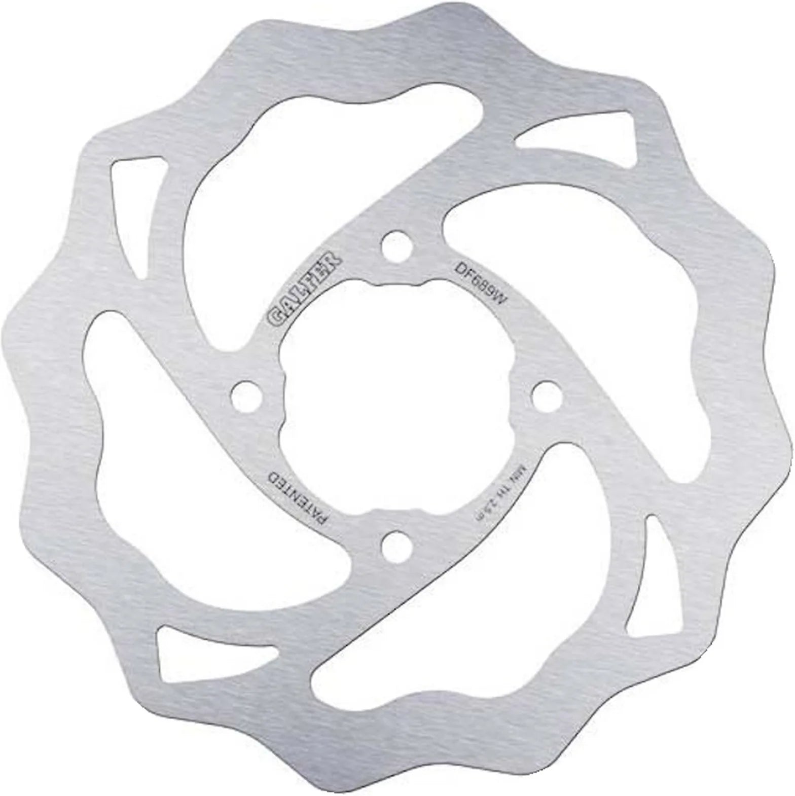 Disco De Freno Trasero Fijo Onda - Galfer Compatible Con Gasgas Mc 65 (2021-2022)
