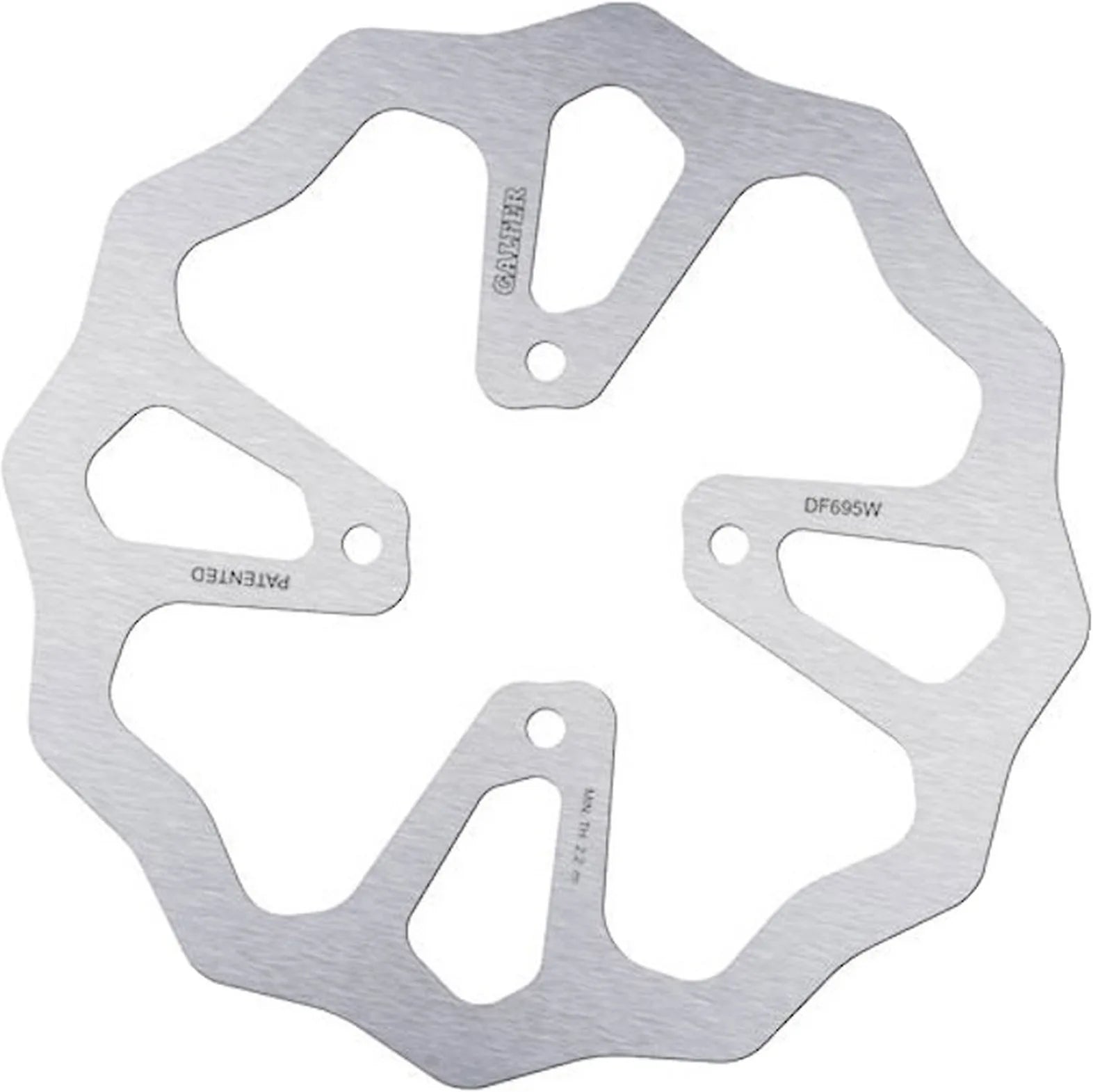 Disco De Freno Trasero Fijo Onda - Galfer Compatible Con Gasgas Mc 65 (2023-2024)