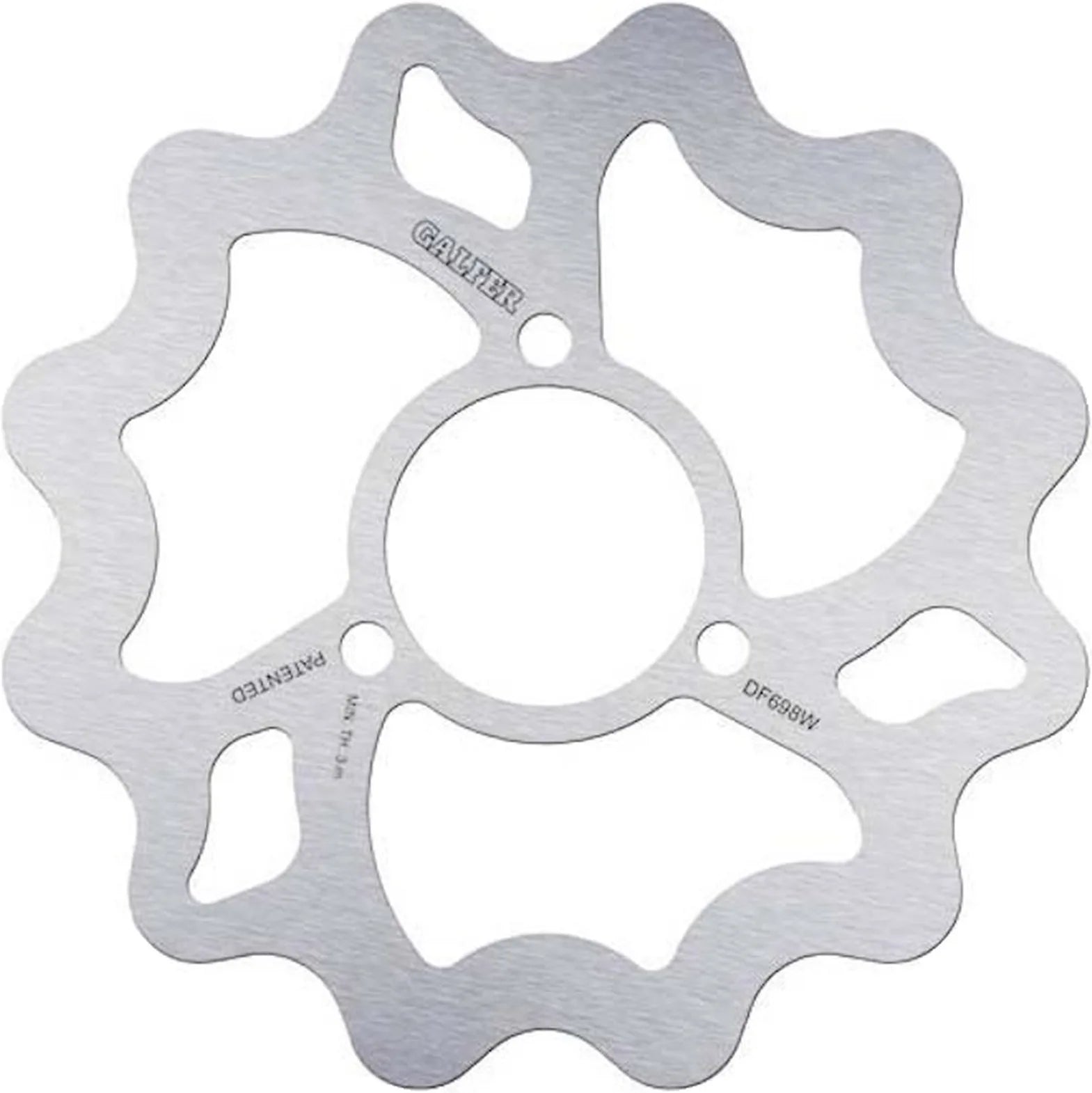 Disco De Freno Trasero Fijo Onda - Galfer Compatible Con Bultaco Astro 50