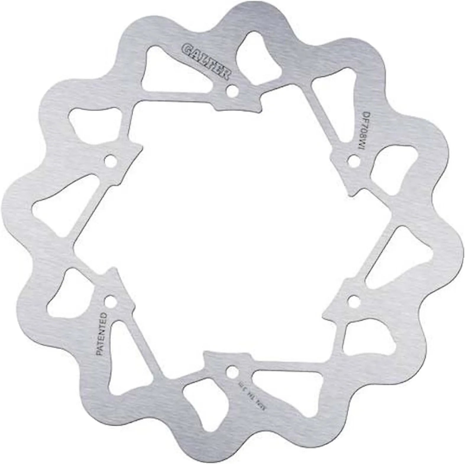 Disco De Freno Delantero Fijo Onda - Galfer Compatible Con Derbi Senda Sm 50 Drd (2002-2004)