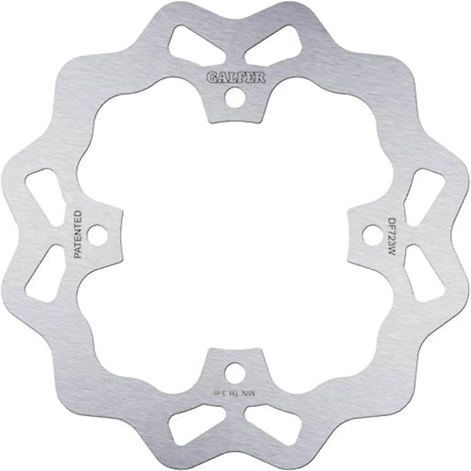 Disco De Freno Delantero Fijo Onda - Galfer Compatible Con Arctic Cat 650 Trv (2009)