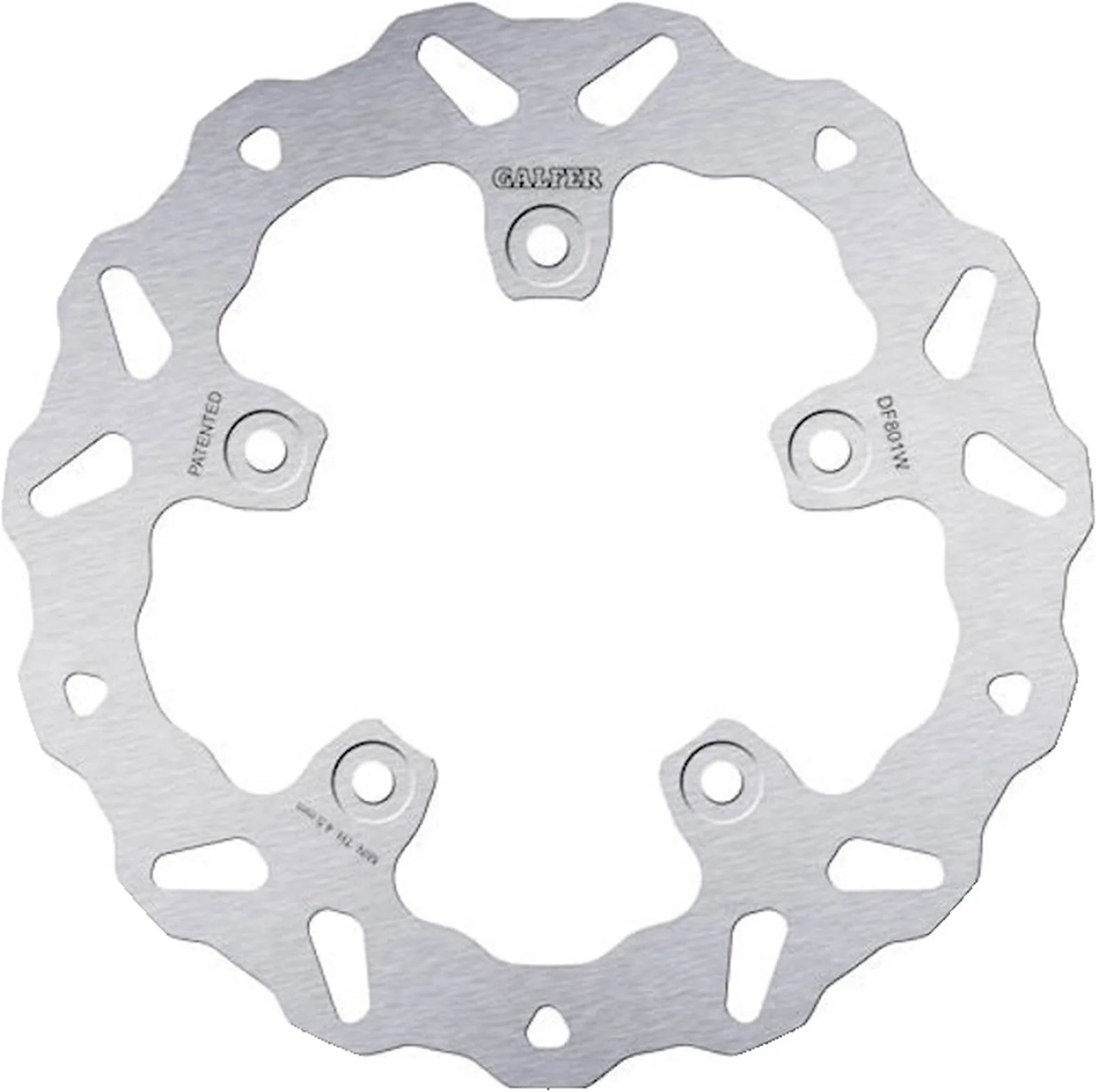 Disco De Freno Trasero Fijo Onda - Galfer Compatible Con Gasgas Sm 700 (2022)