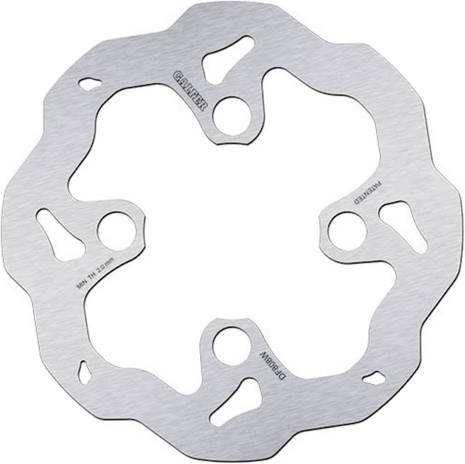 Front Fixed Wave Brake Disc - Galfer Compatible With Electric Motion Factor E 1,8 (2025)