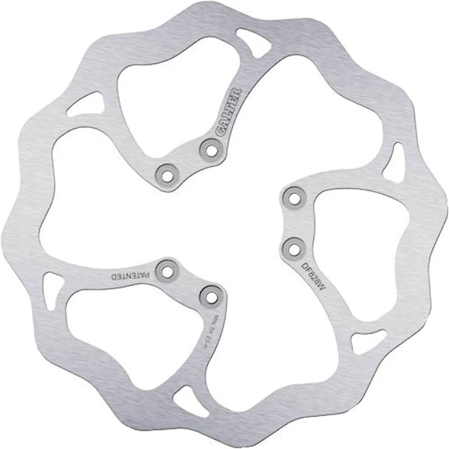 Front Fixed Wave Brake Disc - Galfer Compatible With Tm En 144 (2014)