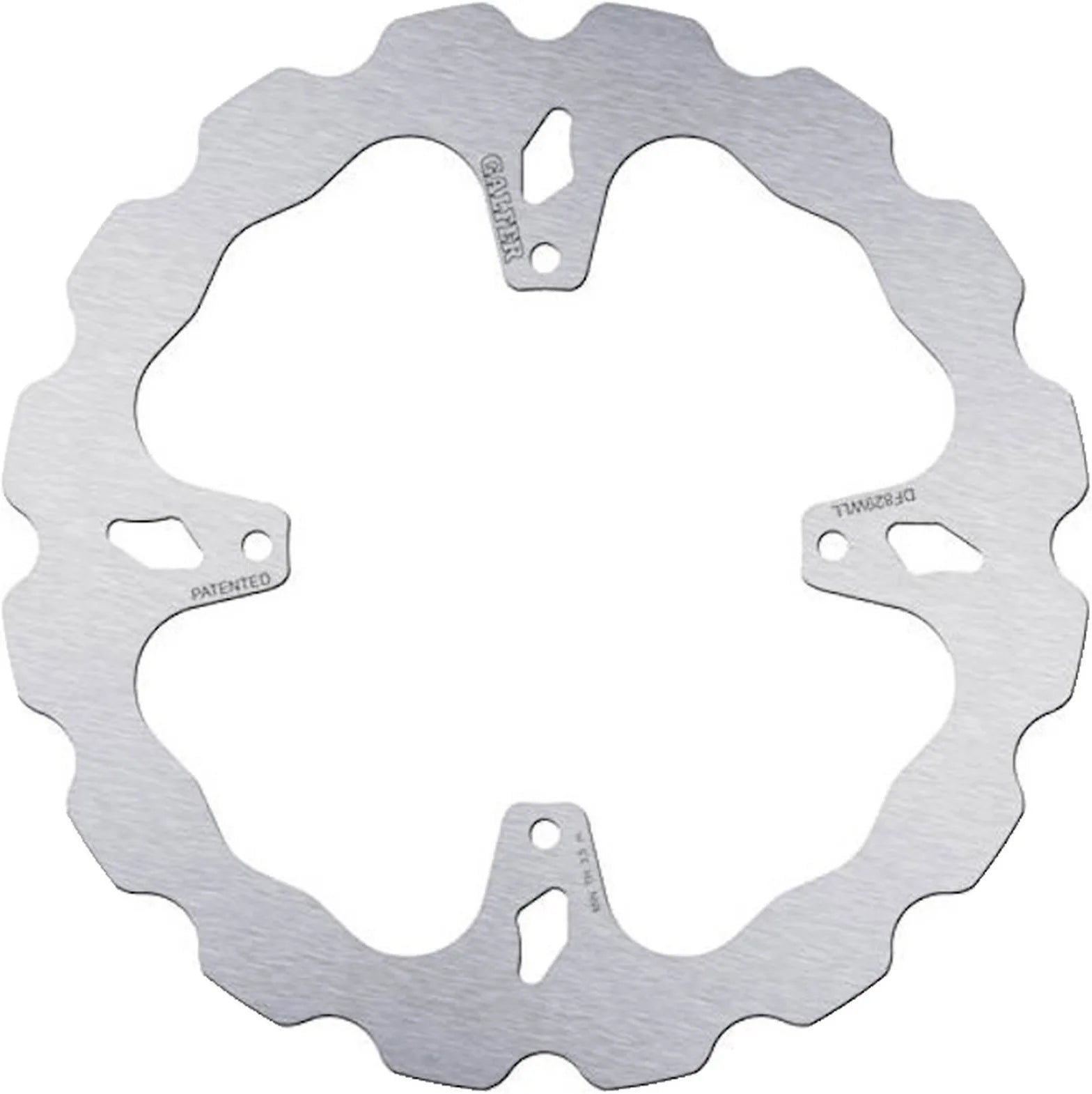 Rear Fixed Wave Brake Disc - Galfer Compatible With Tm Smx 450 F (2004-2014)
