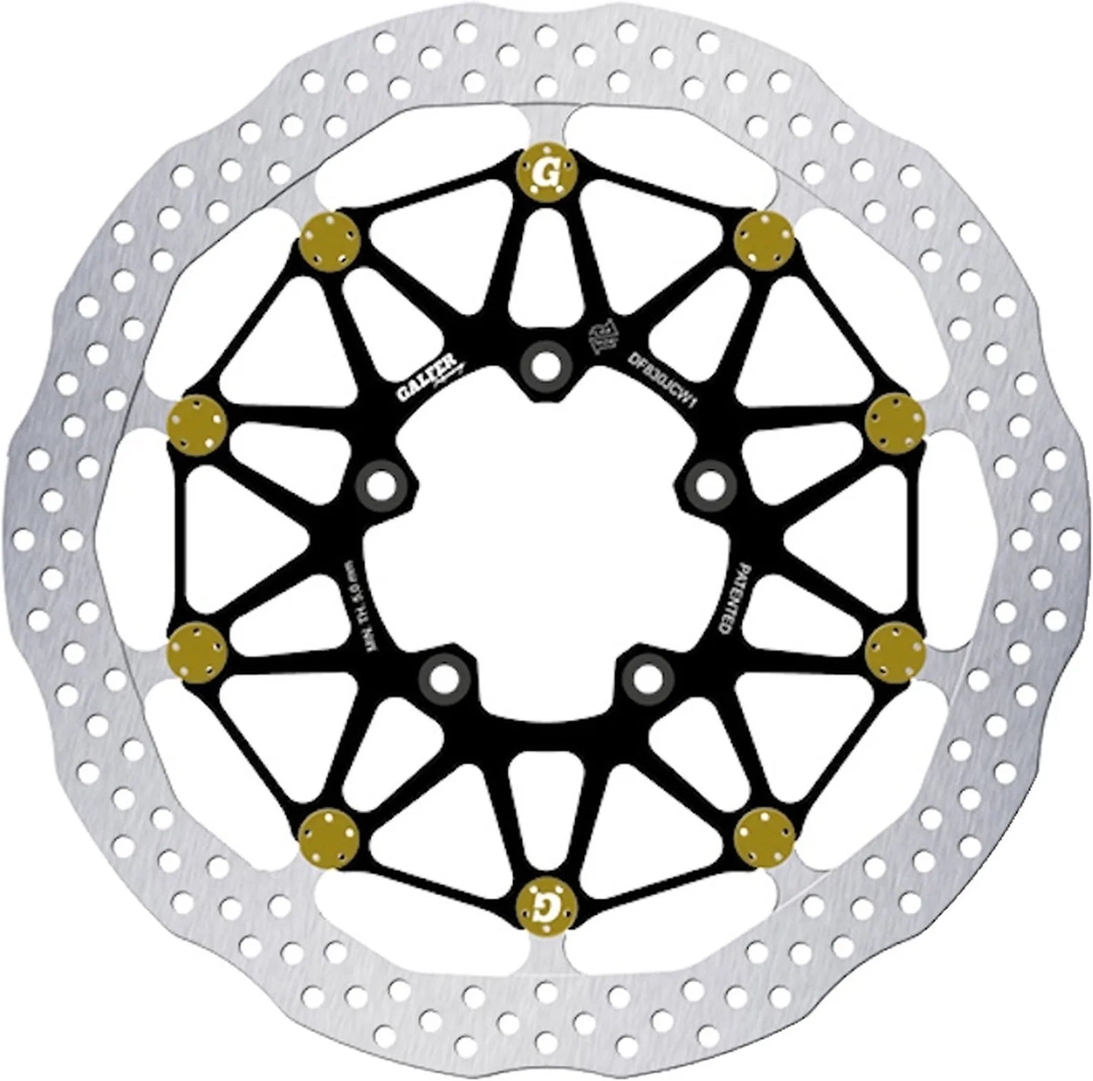 Front Floatech Racing Wave Brake Disc - Galfer Compatible With Mv Agusta F3 675 (2011)