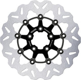 Front Floating Wave Brake Disc - Galfer Compatible With Harley-Davidson Flhtc Electra Glide Classic 1450 (2008)