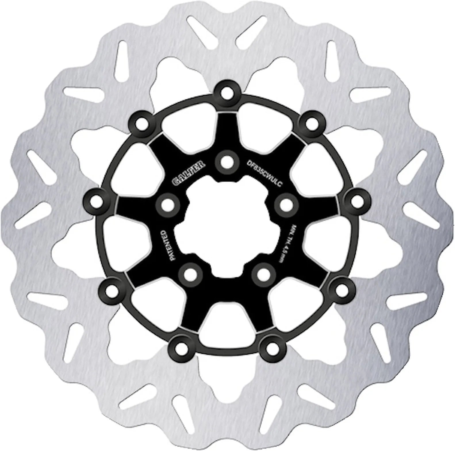 Disco De Freno Trasero Flotante Onda - Galfer Compatible Con Harley-Davidson X883 R Roadster 1200 (2013)