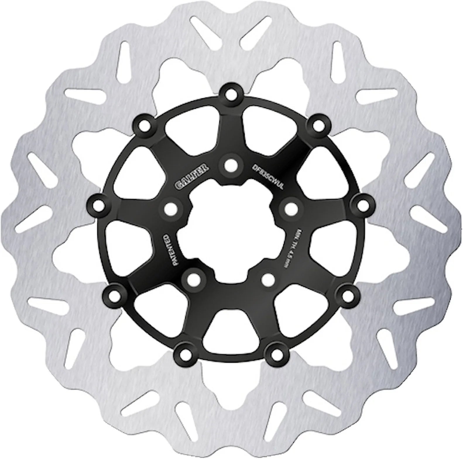 Disco De Freno Trasero Flotante Onda - Galfer Compatible Con Harley-Davidson X883 R Roadster 1200 (2013)