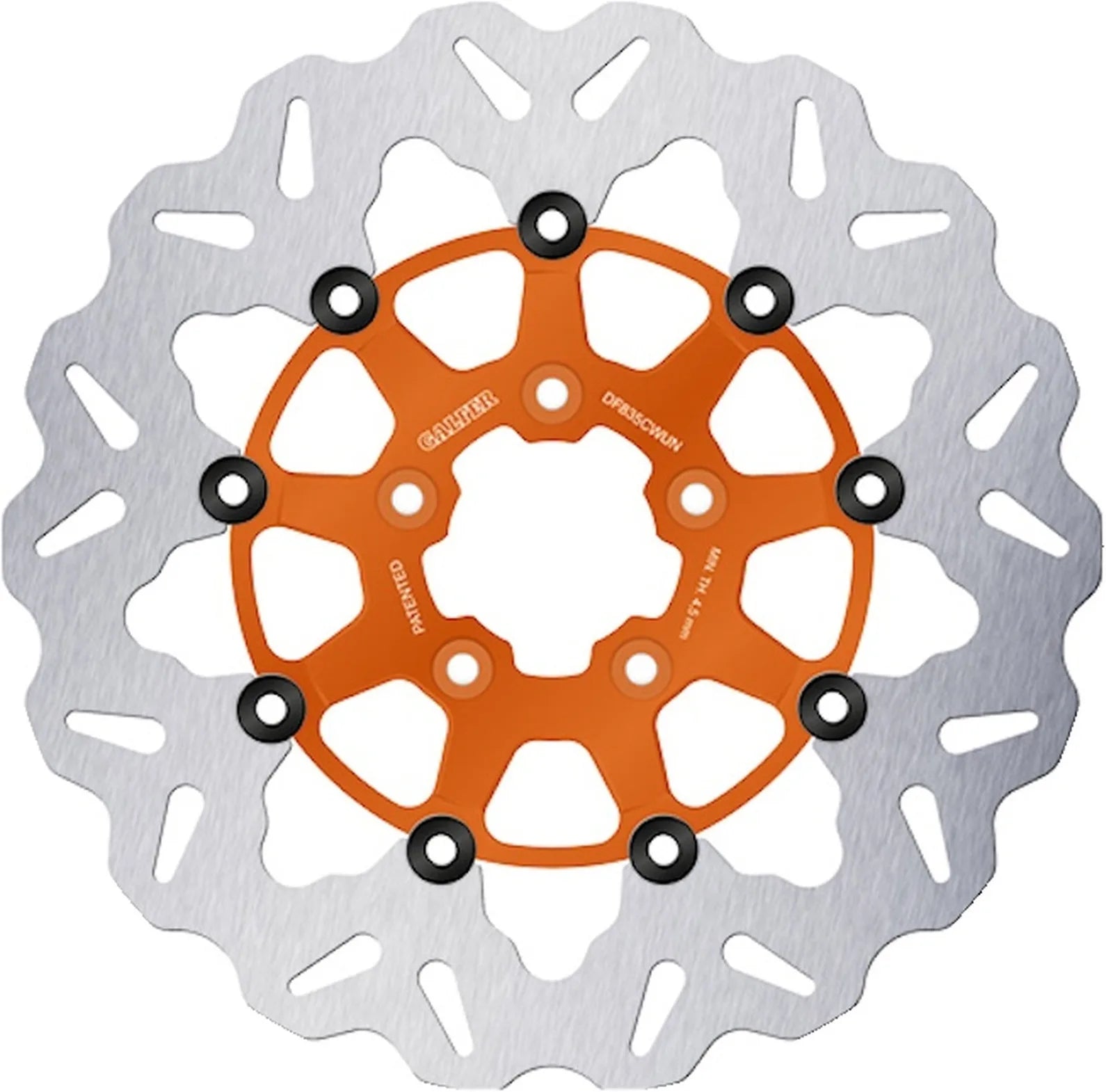 Disco De Freno Trasero Flotante Onda - Galfer Compatible Con Harley-Davidson X883 R Roadster 1200 (2013)