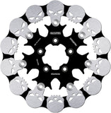 Front Floating Skull Brake Disc - Galfer Compatible With Harley-Davidson Flhx Street Glide 1687 (2013)