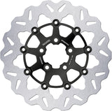 Rear Floating Wave Brake Disc - Galfer Compatible With Harley-Davidson Flhr Road King W / Agitator 1573 (2010-2011)
