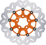 Rear Floating Wave Brake Disc - Galfer Compatible With Harley-Davidson Xl L Superlow 883 (2014)